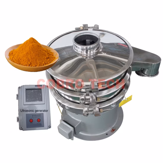 麻抽出液 トウモロコシデンプ​​ン液 振動フィルター