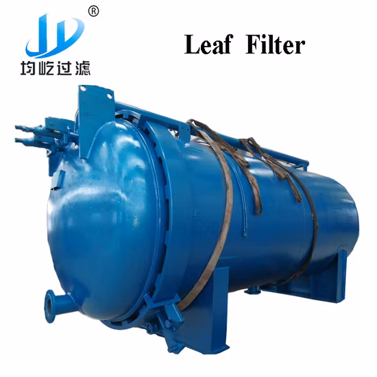 大容量粗植物油横圧リーフフィルター